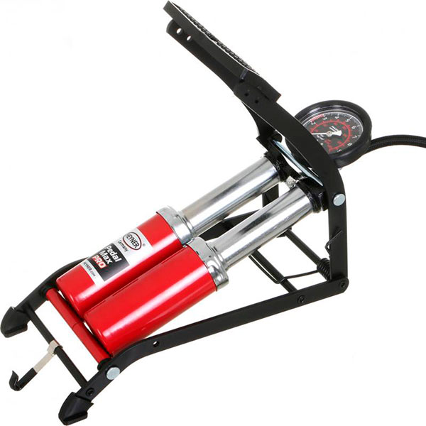 Насос ножной Heyner 2 цилиндра усиленный 225000