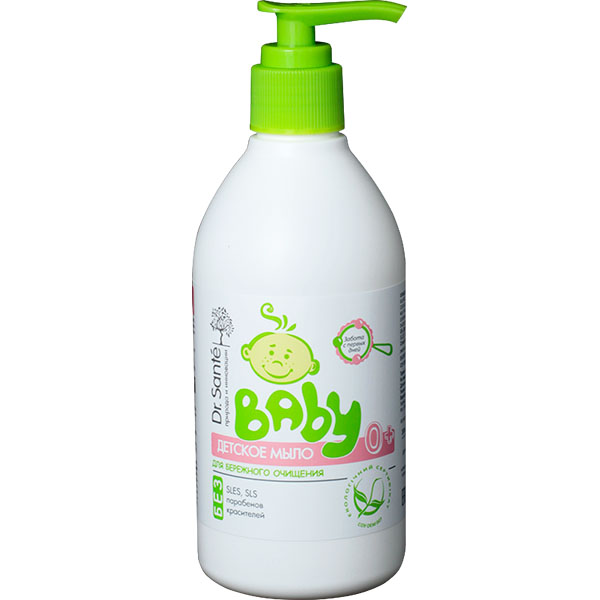 Мило рідке Dr. Sante Baby для бережного очищения 300 мл