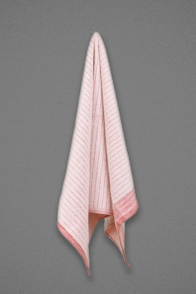 Рушник Stripe Natural 50x90 см рожевий La Nuit 