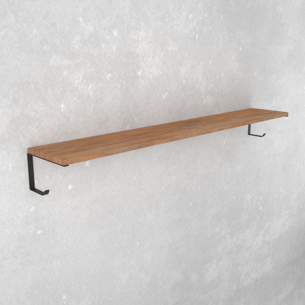 Кронштейн для полиць Valore Гак подвійний Loft SB-DH-28