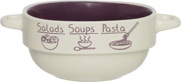 Бульонница Soup Party purple 14 см 680 мл М04100-320А Milika