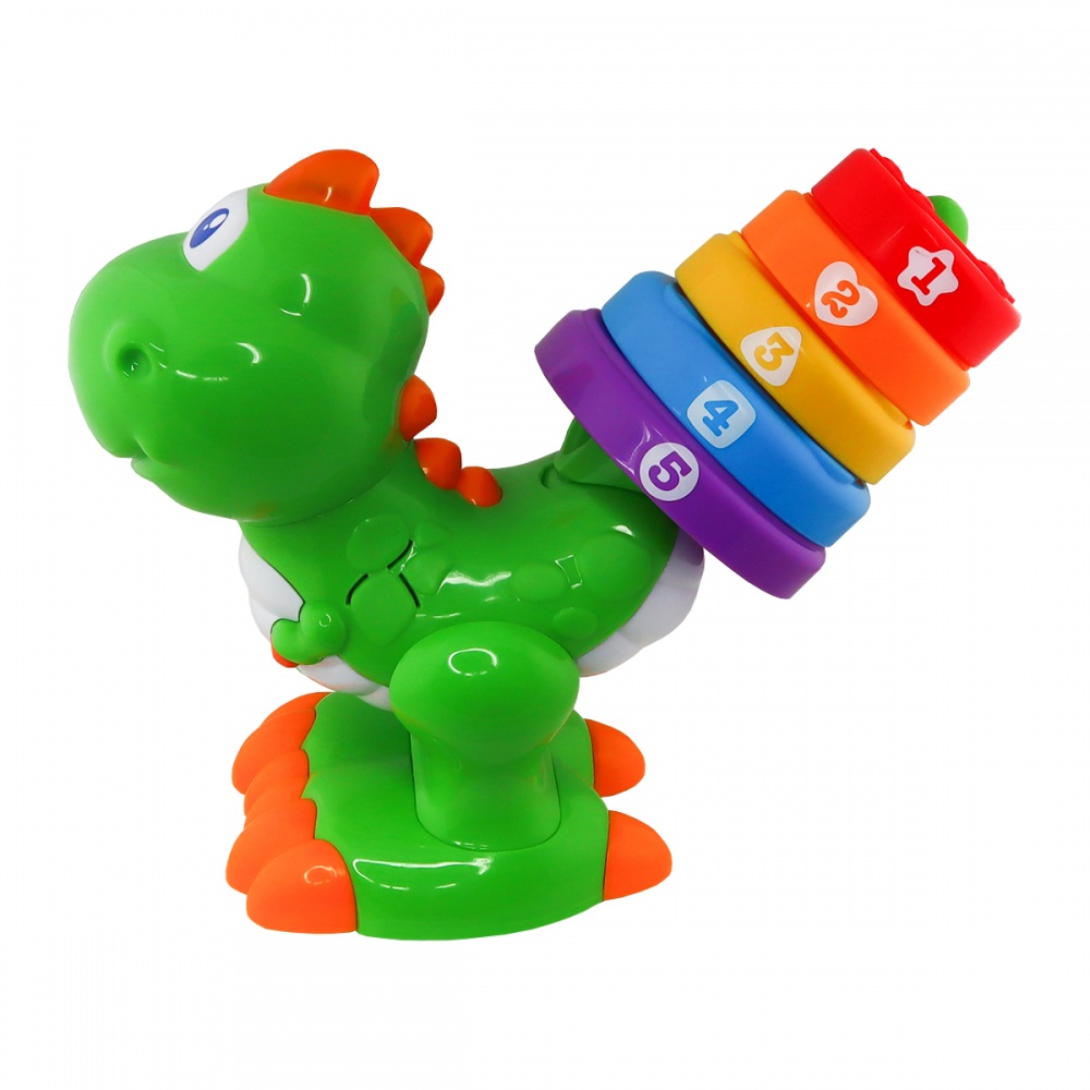 Игрушка развивающая Kiddi Smart Динозаврик Цветограй 4279T-KS