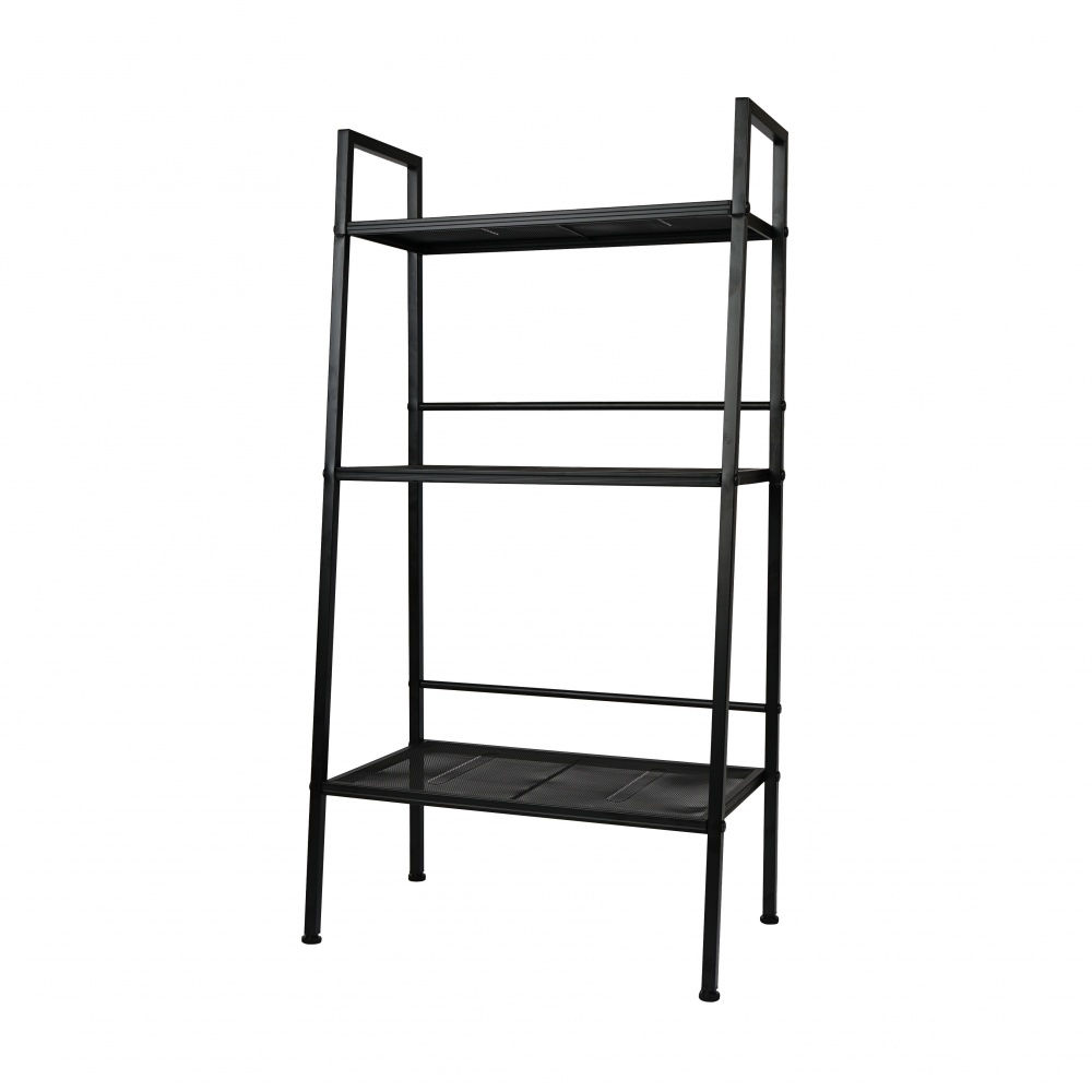 Етажерка металева 3-x ярусна 1175х600х350 мм чорний (EF-6035-3)