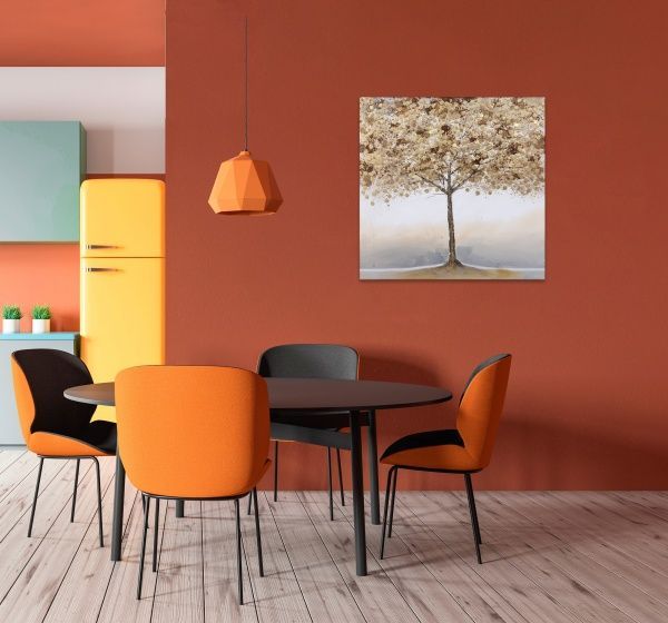 Картина Дерево золоте 80x80 см 