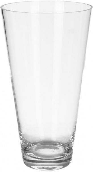 Ваза M h-25 см d-14 см 17-6298 прозора Wrzesniak Glassworks