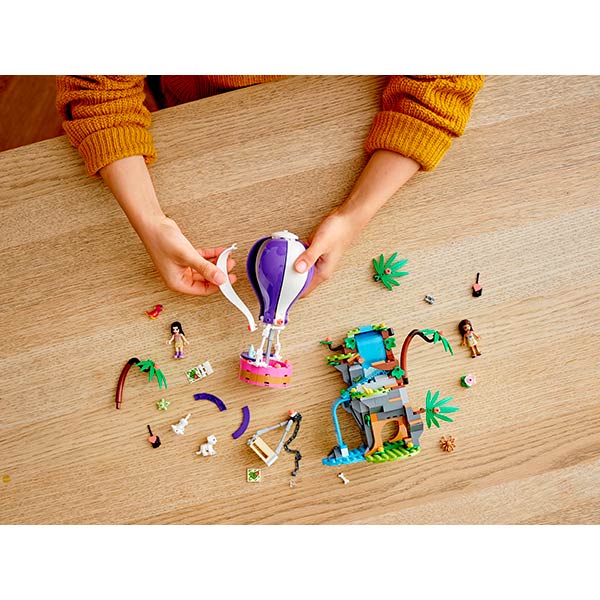Конструктор LEGO Friends Порятунок тигра з джунглів на повітряній кулі 41423
