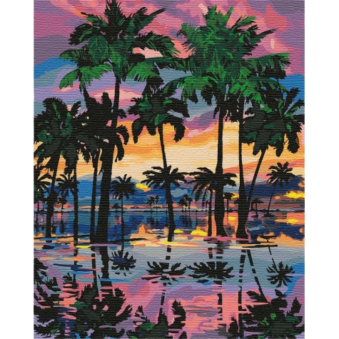 Картина за номерами Південна романтика 40x50 см Ідейка 