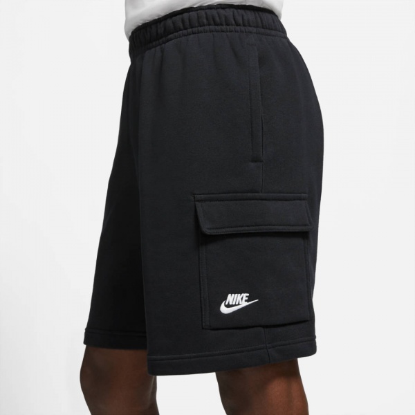 Шорты Nike M NSW CLUB BB CARGO SHORT CZ9956-010 р. M черный
