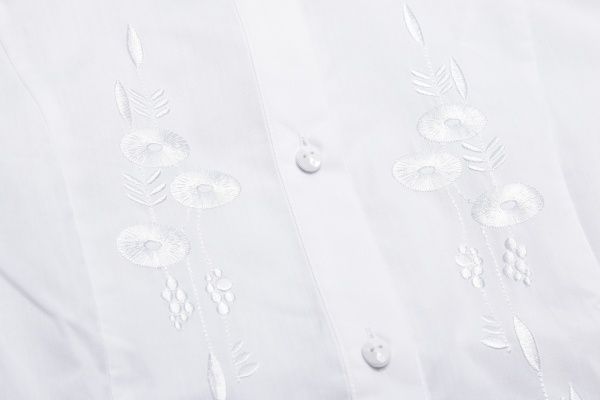 Блуза Sasha для девочек р.140 белый 