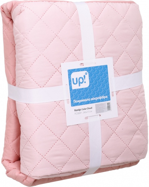 Покривало Colar Cloud 215x240 см UP! (Underprice) рожевий 