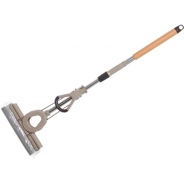 Швабра с губкой-валиком для пола Fiora® 33 см 