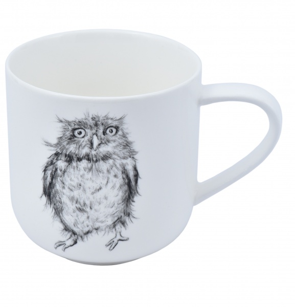 Чашка Graphics Ruffled Owl 450 мл Color A0520-450-4 Astera