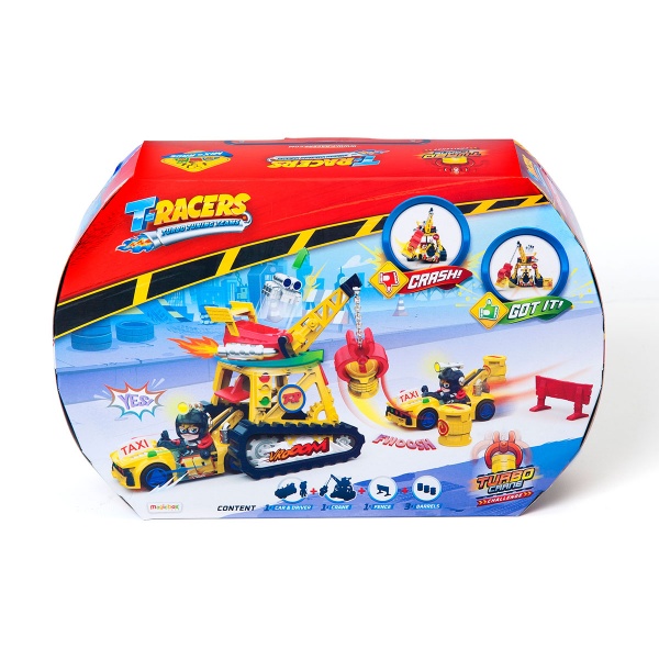 Игровой набор T-Racers Турбокран 1:43 PTRSD014IN11