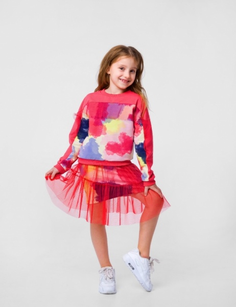 Спідниця Smil 120303 4824039206051 р.128 малиновий 