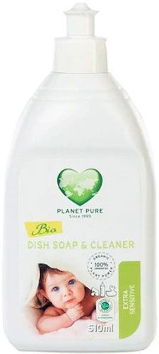 Моющее средство для ручного мытья посуды PLANET PURE для чувствительной кожи 0,51л