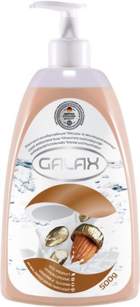 Мило рідке Galax мигдаль та зволожуюче молочко 500 мл