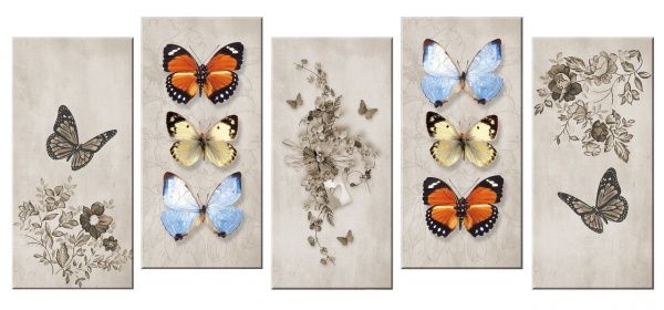 Картина модульная 60x123 см M5 F-473 