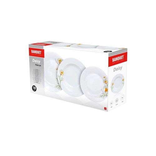 Сервиз столовый на 6 персон Daisy 18 предметов Banquet