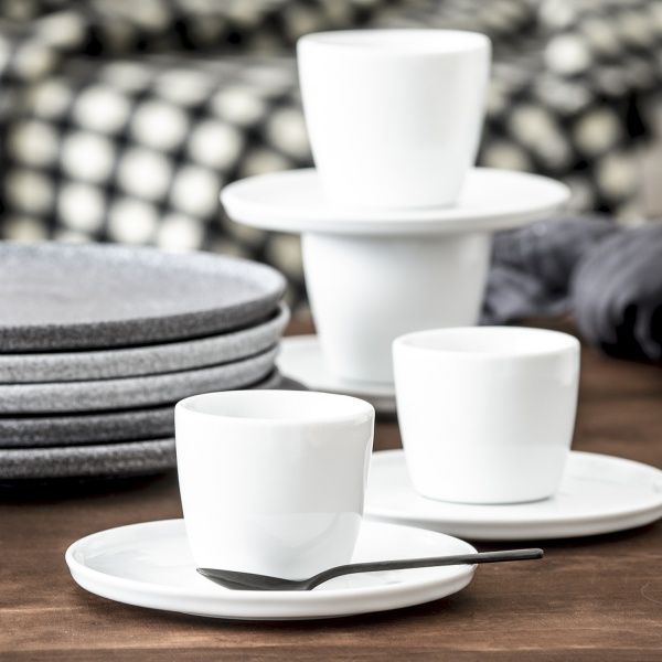 Чашка для капучино 270 мл белая глянцевая OPT0827 Optimo G.Benedikt