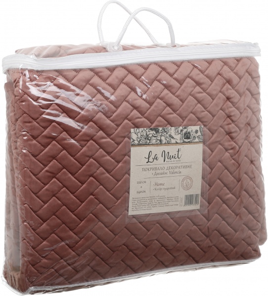 Покрывало Valencia 220x240 см La Nuit пудровый 