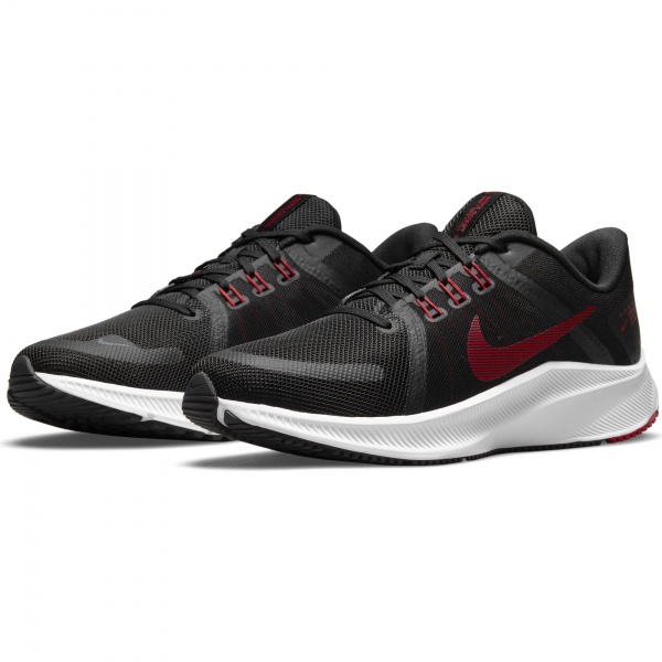 Кроссовки Nike Quest 4 DA1105-001 р.US 7,5 черно-красный