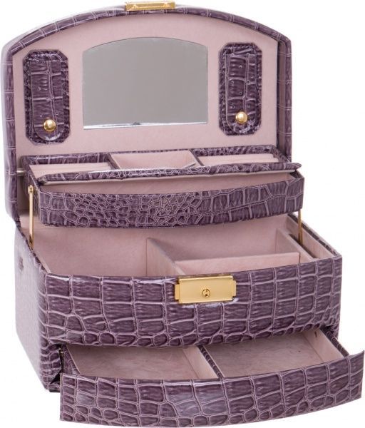 Шкатулка для украшений 431965 сиреневая