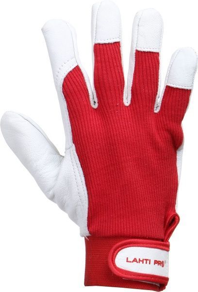 Перчатки Lahti Pro защитные с покрытием кожа XL (10) L270210K