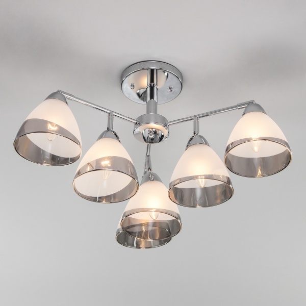 Світильник Strotskis Paola 6x40 Вт E27 хром 30126/6 (хром) 