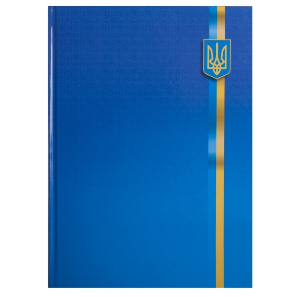Книга канцелярська UKRAINE А4 96 арк. клітинка асорті Buromax