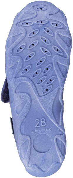 Тапочки для мальчиков Beck Polizei р.33 темно-синий 211750633AB5 