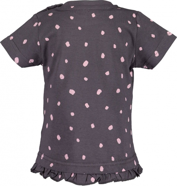 Футболка для девочек Blue Seven р.80 темно-серый 901112 X_991_р.80 