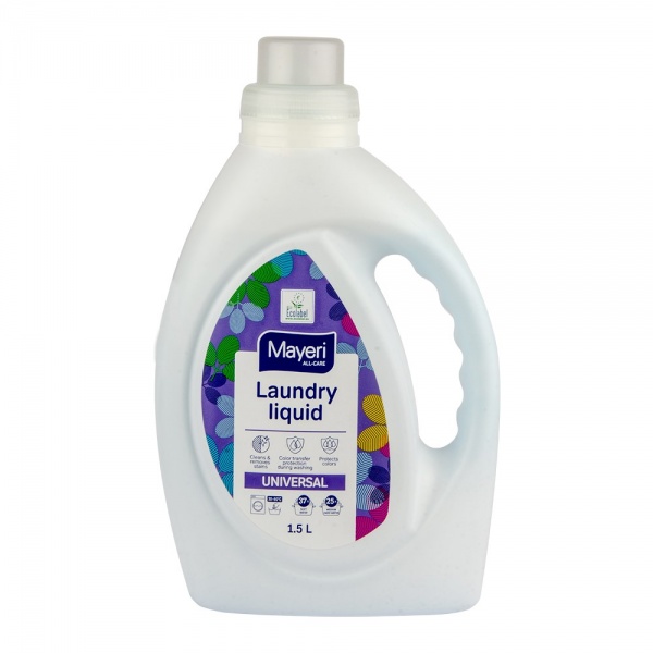 Гель для машинной и ручной стирки Mayeri универсальный 1,5 л 