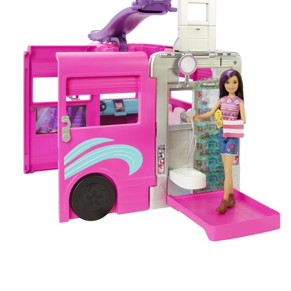Игровой набор Barbie Кемпер мечты с водной горкой HCD46