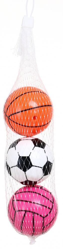 Набір м'ячів Baisidiwei еластичних 70 г 3 шт. в асортименті