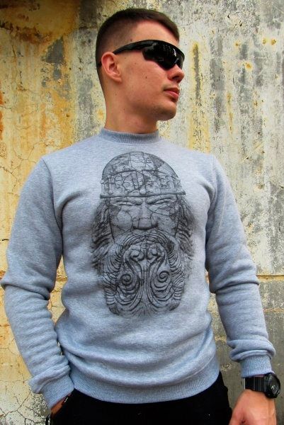 Світшот P1G Winter Sweatshirt Warrior Spirit UA281-29911-WR-IG р. M коричневий