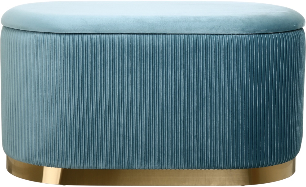 Сундук-пуф Sensio для хранения Francis 400х780х415 мм голубой (VWF19A155VA-62A)