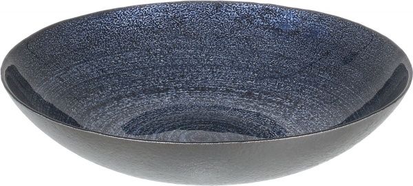 Блюдо глибоке Natural 27 см індіго/чорне Decor Cam 