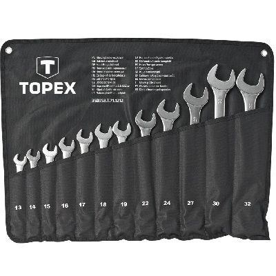 Набір ключів комбінованих Topex 13-32 мм 35D758