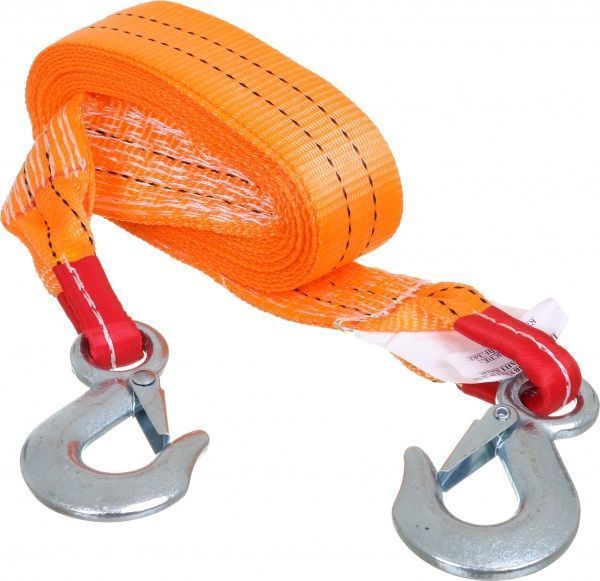 Трос буксирувальний ТКС 5м 3т (гак-гак) помаранчевий