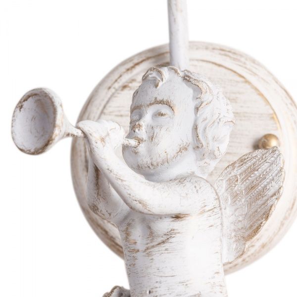 Бра Arte Lamp 1x60 Вт E27 білий/золото A1133AP-1WG 