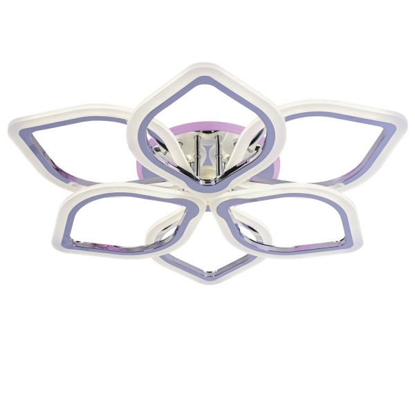 Люстра светодиодная 109 Вт хром France/PL6 chrome 