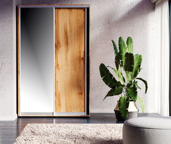 Корпус шкафа-купе Берегиня ДСП Україна 1400х600x2200 мм дуб артизан