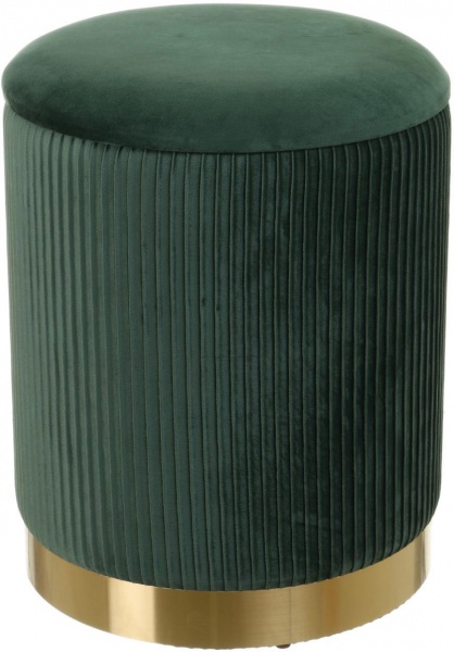 Сундук-пуф для хранения Francis зеленый 36х36х44 см 