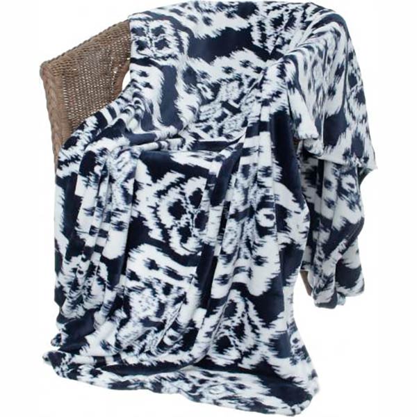 Плед La Nuit Flannel monogram 200x220 см