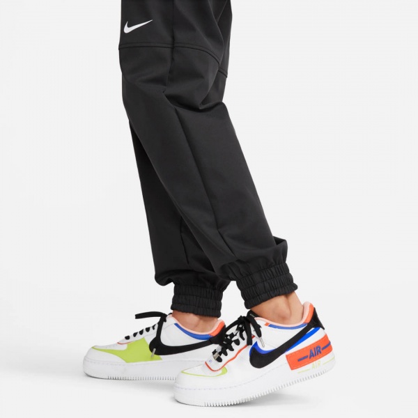 Брюки Nike W NSW SWSH PANT WVN FD1131-010 р. L черный