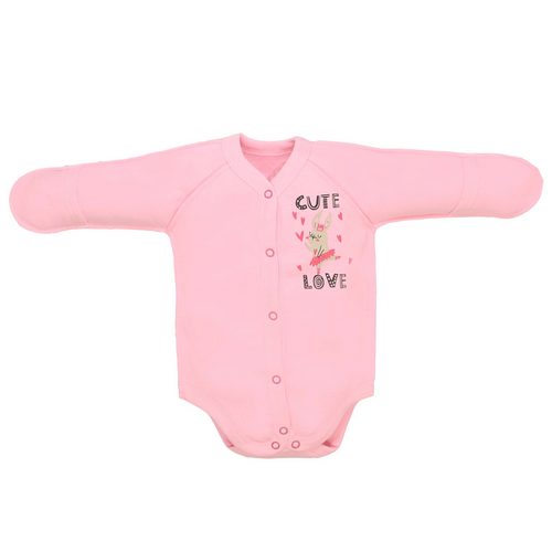 Боди детское для девочки Татошка р.56 розовый с рисунком 1402353зрш 
