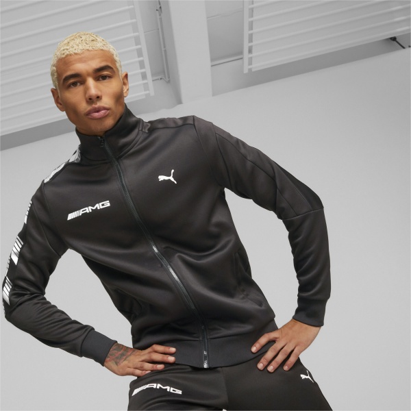 Джемпер Puma MAPF1 MT7 TRACK JACKET PUMA BLACK 53845701 р.M чорний