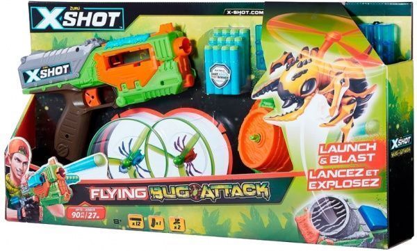 Бластер Zuru X-Shot Вогонь по літаючим жукам
