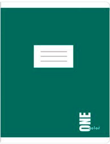 Тетрадь школьная 12 листов в линию One color в ассортименте InterDRUK