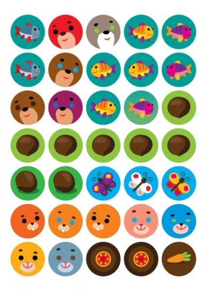 Книга с наклейками Евгений Павлович «Чарівний ліс» 9789664403617